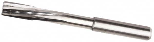 Kennametal - 6mm Diam 4-Flute Straight Shank Helical Flute Carbide-Tipped Chucking Reamer - Exact Tool & Supply