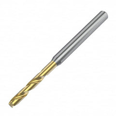 Kennametal - 19.9mm 140° Spiral Flute Solid Carbide Taper Length Drill Bit - Exact Tool & Supply