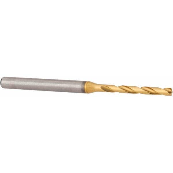 Kennametal - 2.5mm 140° Solid Carbide Jobber Drill - Exact Tool & Supply