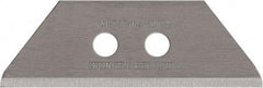 Martor USA - Carbon Steel Utility Knife Blade - 2-3/16" Blade Length, 0.025" Blade Thickness - Exact Tool & Supply
