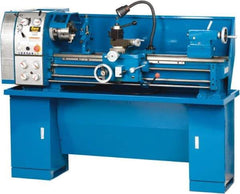 Enco - 13" Swing, 40" Between Centers, 110/220 Volt, Single Phase Bench Lathe - 5MT Taper, 1-1/2 hp, 65 to 1,810 RPM, 1-1/2" Bore Diam, 750mm Deep x 580mm High x 1,676mm Long - Exact Tool & Supply