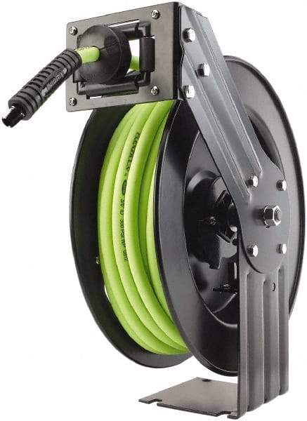 Legacy - 50' Spring Retractable Hose Reel - 300 psi, Hose Included - Exact Tool & Supply