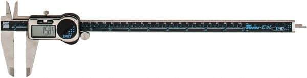 TESA Brown & Sharpe - 0 to 300mm Range, 0.01mm Resolution, IP67 Electronic Caliper - Stainless Steel with 65mm Stainless Steel Jaws, 0.03mm Accuracy - Exact Tool & Supply