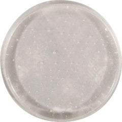 Made in USA - 1.23" Wide x 0.1" High, Self Adhesive Polyurethane Bumpers - Cylindrical - Exact Tool & Supply
