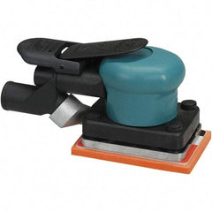 Dynabrade - 10,000 OPM, 13 CFM Air Consumption, Palm Air Orbital Sander - Rectangular Pad, 1/4 NPT Inlet - Exact Tool & Supply