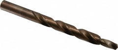 Made in USA - 1/2" Body, 11/32" Step Diam, Straight Shank, Cobalt Subland Step Drill Bit - Exact Tool & Supply