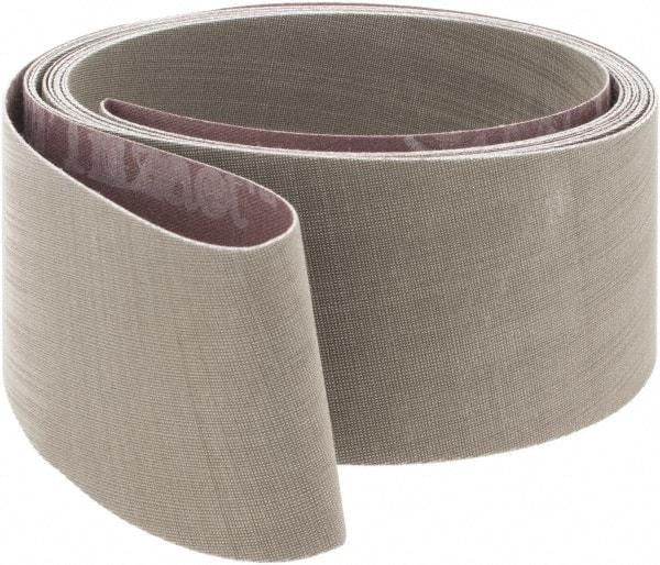 3M - 2" Wide x 132" OAL, 16 Trizact Grit, Aluminum Oxide Abrasive Belt - Aluminum Oxide, Super Fine, Coated, JE Weighted Cloth Backing, Series 307EA - Exact Tool & Supply