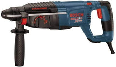 Bosch - 120 Volt 1" SDS Plus Chuck Electric Rotary Hammer - 0 to 5,800 BPM, 0 to 1,300 RPM, Reversible - Exact Tool & Supply