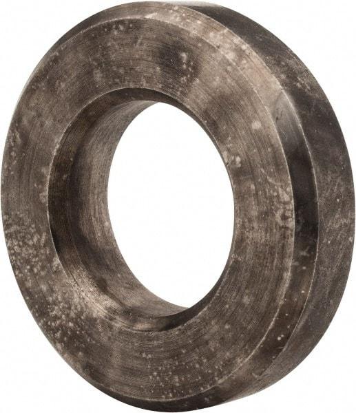 Gibraltar - 5/8" Screw, Grade 12L14 Case Hardened Steel Beveled Round Flat Washer - 21/32" ID x 1-1/4" OD, 1/4" Thick, Plain Finish - Exact Tool & Supply