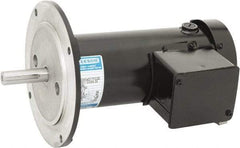 Leeson - 1/4 Max hp, 1,750 Max RPM, Permanent Magnet DC Motors Electric AC DC Motor - 115 V Input, 34G56C Frame, C-Face Mount, TEFC Enclosure - Exact Tool & Supply