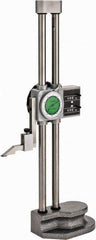 Value Collection - 12" Dial Height Gage - 0.001" Graduation, Accurate to 0.0015", Dial and Counter Display - Exact Tool & Supply