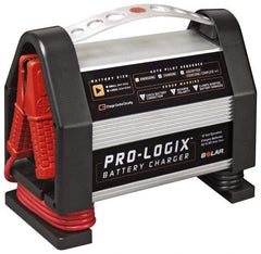 Solar - 12 Volt Pro-Logix Battery Charger - 8 Amps - Exact Tool & Supply