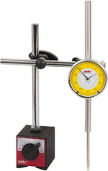 Value Collection - 0.001" Graduation, Indicator & Base Kit - 0.001 Inch Graduation, Includes Indicator, Magnetic Base, Point Set - Exact Tool & Supply