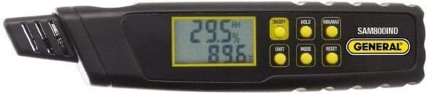 General - Weather Detectors & Alarms Type: Heat Index Monitor Function: Displays Heat Index, Temperature, Humidity, Dew Point - Exact Tool & Supply