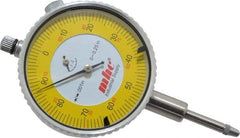 Value Collection - 1/4" Range, 0-100 Dial Reading, 0.001" Graduation Dial Drop Indicator - 2-9/32" Dial, Revolution Counter - Exact Tool & Supply