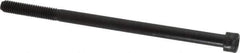 Made in USA - 5/16-18 UNC Hex Socket Drive, Socket Cap Screw - Alloy Steel, Black Oxide Finish, Partially Threaded, 5-1/2" Length Under Head - Exact Tool & Supply