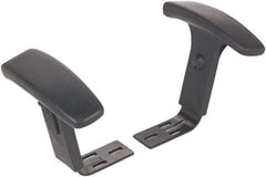 ALERA - Black Adjustable Arms - For Alera Interval, Essentia Series Chairs & Stools - Exact Tool & Supply