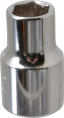Proto - 11/32", 3/8" Drive, Standard Hand Socket - 6 Points, 1-3/32" OAL, Alloy Steel, Chrome Finish - Exact Tool & Supply