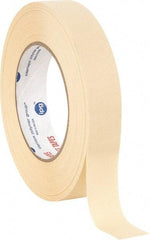 Intertape - 1" Wide x 60 Yd Long White Paper Masking Tape - Series PG21, 7.3 mil Thick, 26 In/Lb Tensile Strength - Exact Tool & Supply