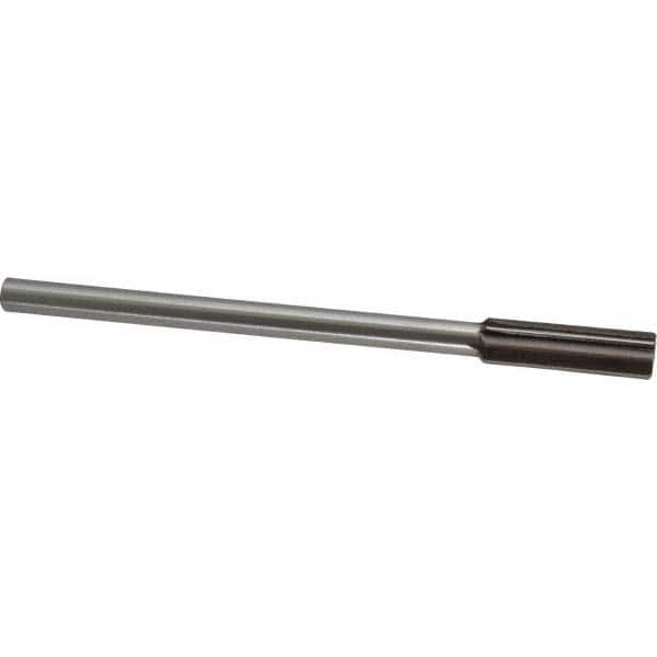 Interstate - 0.593" High Speed Steel Chucking Reamer - Exact Tool & Supply