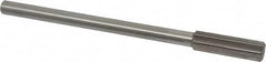 Interstate - 0.596" High Speed Steel Chucking Reamer - Exact Tool & Supply