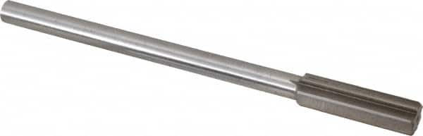Interstate - 0.603" High Speed Steel Chucking Reamer - Exact Tool & Supply