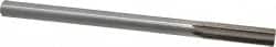 Interstate - 0.619" High Speed Steel Chucking Reamer - Exact Tool & Supply