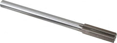 Interstate - 0.716" High Speed Steel Chucking Reamer - Exact Tool & Supply