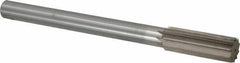 Interstate - 15/16" High Speed Steel Chucking Reamer - Straight Flute, 3/4" Straight Shank, 2-5/8" Flute Length, 10" OAL - Exact Tool & Supply