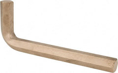 Ampco - 5/8" Hex, Long Arm, Nonsparking Hex Key - 7" OAL, Inch System of Measurement - Exact Tool & Supply