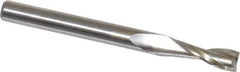 Onsrud - 1/4" Cutting Diam x 3/4" Length of Cut, 2 Flute, Upcut Spiral Router Bit - Uncoated, Right Hand Cut, High Speed Steel, 2-3/4" OAL x 1/4" Shank Diam, Double Edge, 19 to 32° Helix Angle - Exact Tool & Supply