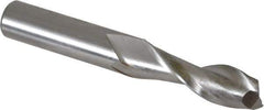Onsrud - 1/2" Cutting Diam x 1-1/2" Length of Cut, 2 Flute, Upcut Spiral Router Bit - Uncoated, Right Hand Cut, High Speed Steel, 3-1/2" OAL x 1/2" Shank Diam, Double Edge, 19 to 32° Helix Angle - Exact Tool & Supply