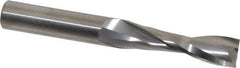 Onsrud - 1/2" Cutting Diam x 1-3/4" Length of Cut, 2 Flute, Upcut Spiral Router Bit - Uncoated, Right Hand Cut, Solid Carbide, 4" OAL x 1/2" Shank Diam, Double Edge, 22° Helix Angle - Exact Tool & Supply