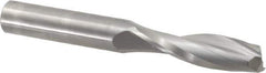 Onsrud - 5/8" Cutting Diam x 2-1/4" Length of Cut, 2 Flute, Upcut Spiral Router Bit - Uncoated, Right Hand Cut, Solid Carbide, 5" OAL x 5/8" Shank Diam, Double Edge, 22° Helix Angle - Exact Tool & Supply