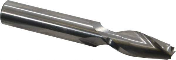 Onsrud - 3/4" Cutting Diam x 2-1/2" Length of Cut, 2 Flute, Upcut Spiral Router Bit - Uncoated, Right Hand Cut, Solid Carbide, 5" OAL x 3/4" Shank Diam, Double Edge, 22° Helix Angle - Exact Tool & Supply