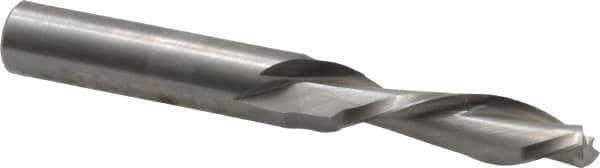 Onsrud - 9/32" Cutting Diam x 1" Length of Cut, 2 Flute, Downcut Spiral Router Bit - Uncoated, Right Hand Cut, Solid Carbide, 2-1/2" OAL x 5/16" Shank Diam, Double Edge, 30° Helix Angle - Exact Tool & Supply