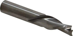 Onsrud - 1/2" Cutting Diam x 1-1/8" Length of Cut, 2 Flute, Downcut Spiral Router Bit - Uncoated, Right Hand Cut, Solid Carbide, 3" OAL x 1/2" Shank Diam, Double Edge, 30° Helix Angle - Exact Tool & Supply
