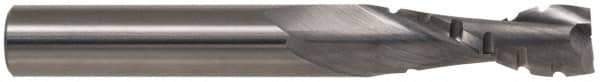Onsrud - 3/8" Cutting Diam x 1-1/8" Length of Cut, 2 Flute, Upcut Spiral Router Bit - Uncoated, Right Hand Cut, Solid Carbide, 3" OAL x 3/8" Shank Diam, Chipbreaker, 30° Helix Angle - Exact Tool & Supply