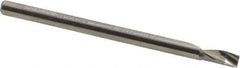 Onsrud - 1/8" Cutting Diam x 1/4" Length of Cut, 1 Flute, Upcut Spiral Router Bit - Uncoated, Right Hand Cut, Solid Carbide, 2" OAL x 1/8" Shank Diam, Single Edge, 21° Helix Angle - Exact Tool & Supply