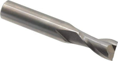 Onsrud - 1/2" Cutting Diam x 7/8" Length of Cut, 2 Flute, Upcut Spiral Router Bit - Uncoated, Right Hand Cut, Solid Carbide, 3" OAL x 1/2" Shank Diam, Bottom-Surfacing, 30° Helix Angle - Exact Tool & Supply
