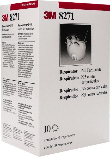 3M - P95, Size Universal, Particulate Respirator - Exact Tool & Supply
