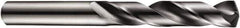 DORMER - 17.5mm 140° Solid Carbide Jobber Drill - TiAlN Finish, Right Hand Cut, Straight Shank, 143mm OAL, Four Facet Split Point - Exact Tool & Supply
