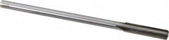Made in USA - 0.338" Carbide-Tipped 4 Flute Chucking Reamer - Exact Tool & Supply
