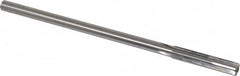 Made in USA - 0.351" Carbide-Tipped 4 Flute Chucking Reamer - Exact Tool & Supply