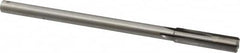 Made in USA - 0.437" Carbide-Tipped 4 Flute Dowel Pin Chucking Reamer - Exact Tool & Supply