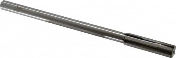 Made in USA - 0.554" Carbide-Tipped 6 Flute Chucking Reamer - Exact Tool & Supply