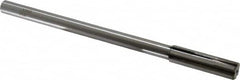 Made in USA - 0.554" Carbide-Tipped 6 Flute Chucking Reamer - Exact Tool & Supply