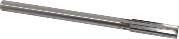 Made in USA - 0.664" Carbide-Tipped 6 Flute Chucking Reamer - Exact Tool & Supply