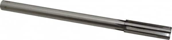 Made in USA - 0.678" Carbide-Tipped 6 Flute Chucking Reamer - Exact Tool & Supply