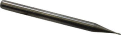 M.A. Ford - 0.5mm, 1.5mm LOC, 3mm Shank Diam, 1-1/2" OAL, 4 Flute, Solid Carbide Square End Mill - Single End, Uncoated, Spiral Flute, 30° Helix, Centercutting, Right Hand Cut, Right Hand Flute, Series 111 - Exact Tool & Supply